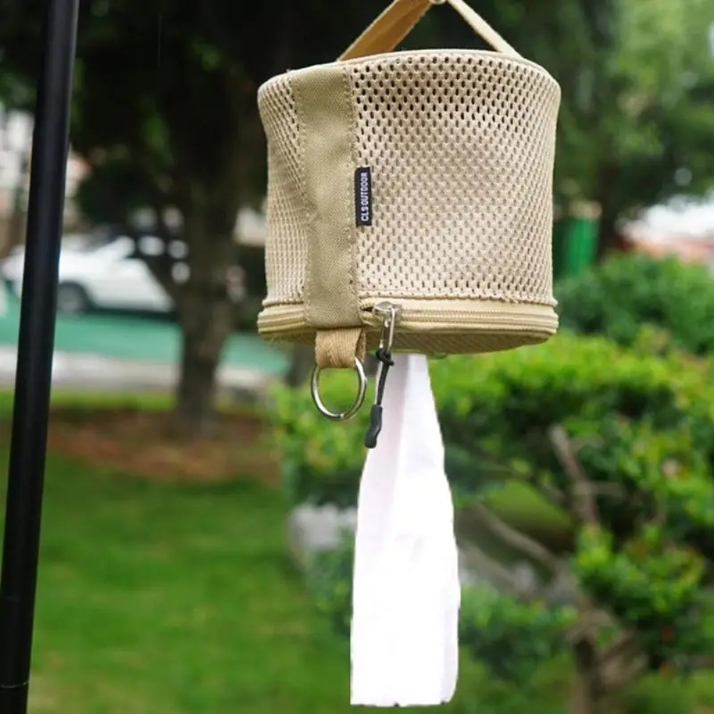 Camping Cooking Tripod - Tempat tisu berkemah luar ruangan, tas