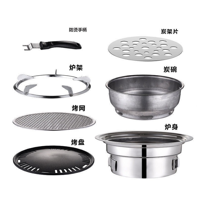 Camping Cooking Tripod - Kompor Barbekyu Luar Ruangan dari Baja