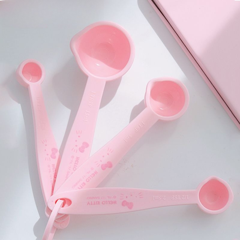 Camping Cooking Tool Set - Set sendok ukur bermotif Hello Kitty,