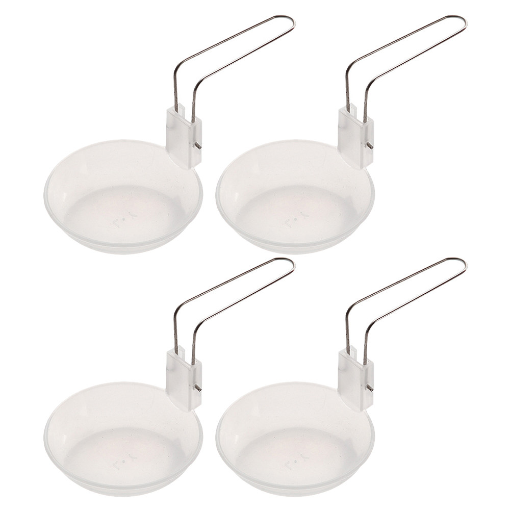 Camping Cooking Portable - 4Pcs Sendok Sup Lipat Portabel Plastik