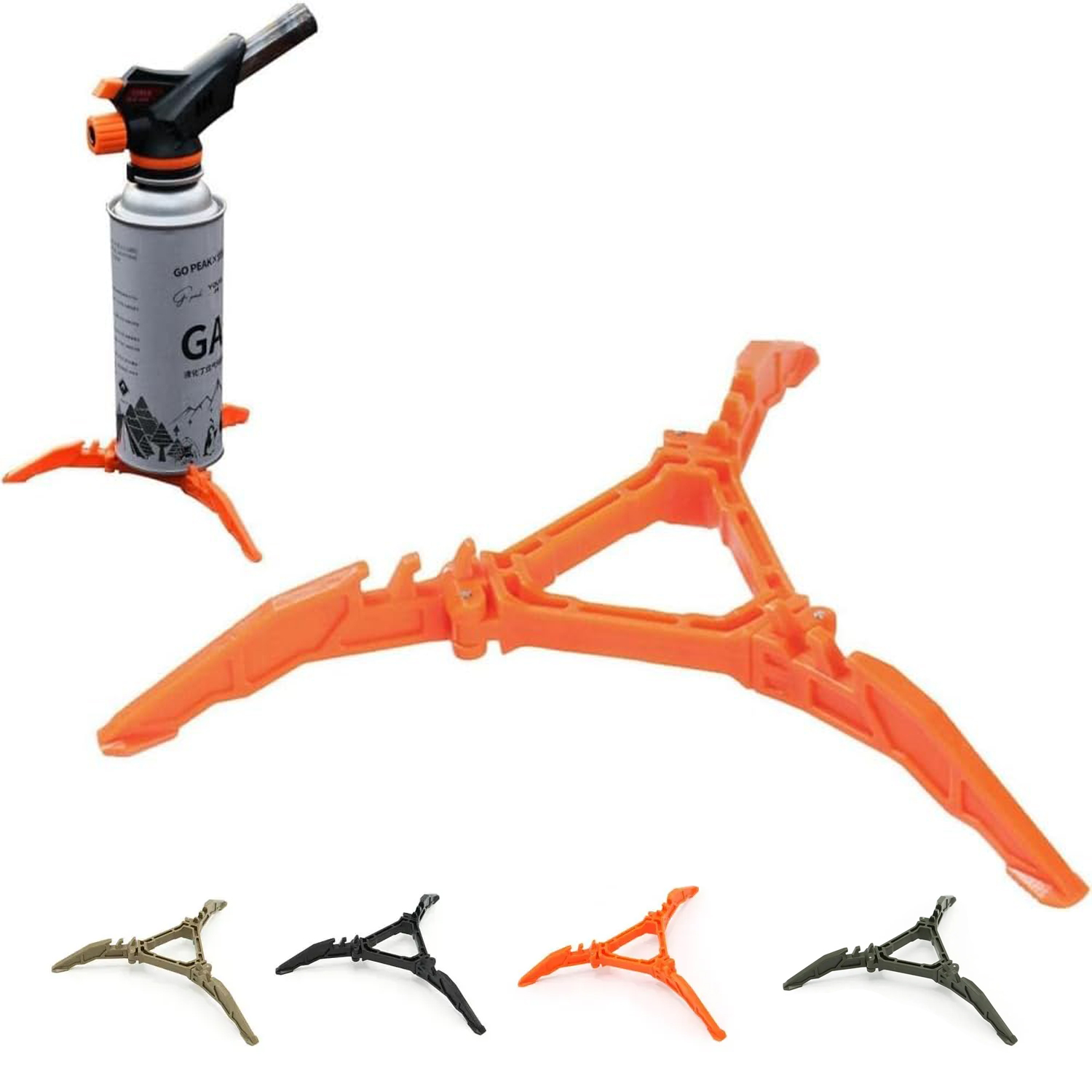 Camping Cooking Tripod - Braket Tangki Bensin Tripod Anti Dumping