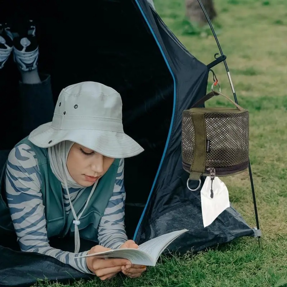 Tempat tisu berkemah luar ruan - Camping Cooking Tripod ulasan dan harga