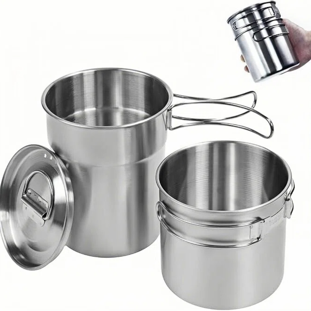 Cangkir Lipat untuk Berkemah,  - Camping Cooking Tool Set ulasan dan harga