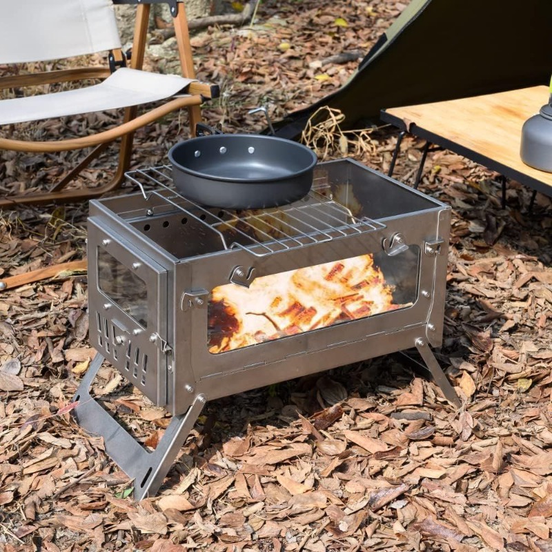 Kompor Tenda Portabel Baja Tah - Camping Cooking Tripod ulasan dan harga