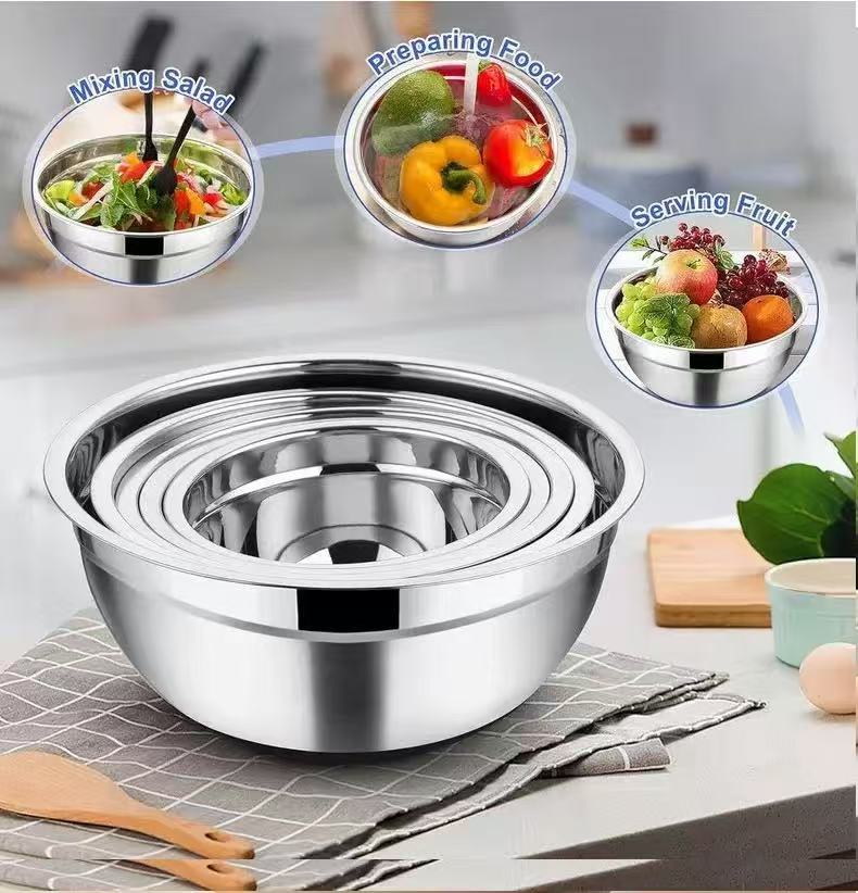 Set Mangkuk Pencampur Stainles - Camping Cooking Tool Set ulasan dan harga