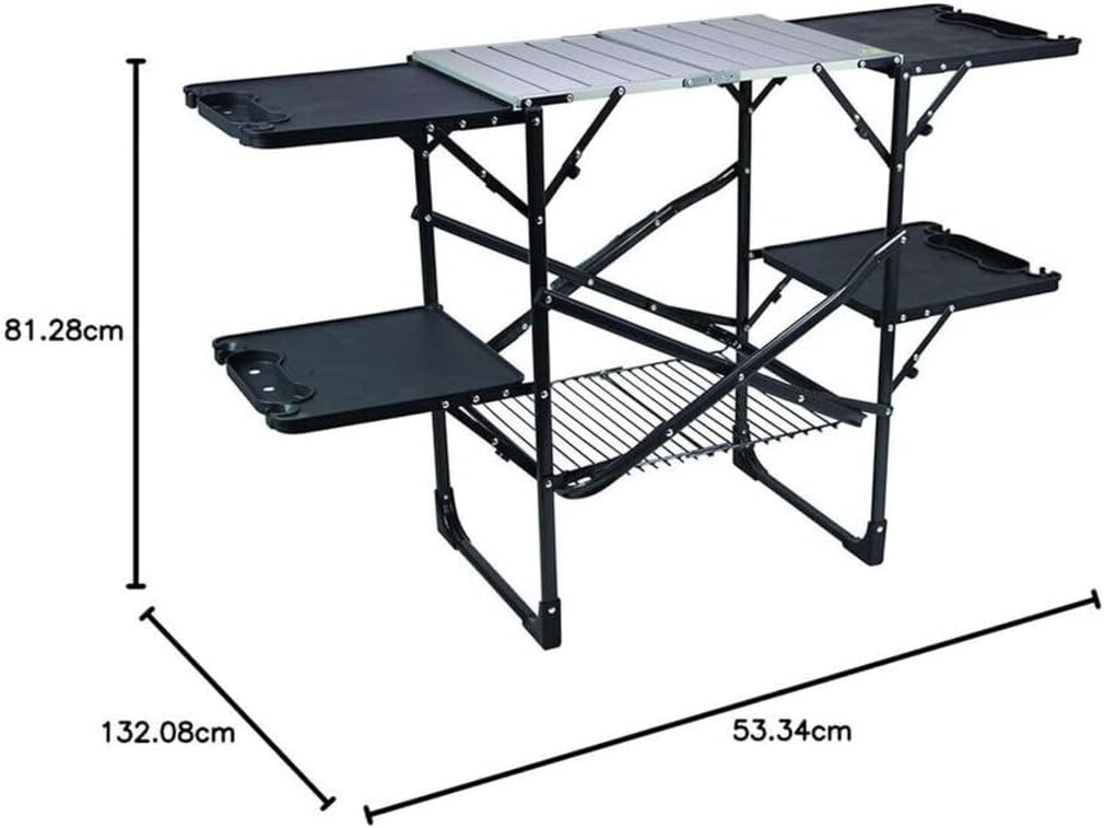 Meja Dapur Lipat Portabel untu - Camping Cooking Portable ulasan dan harga
