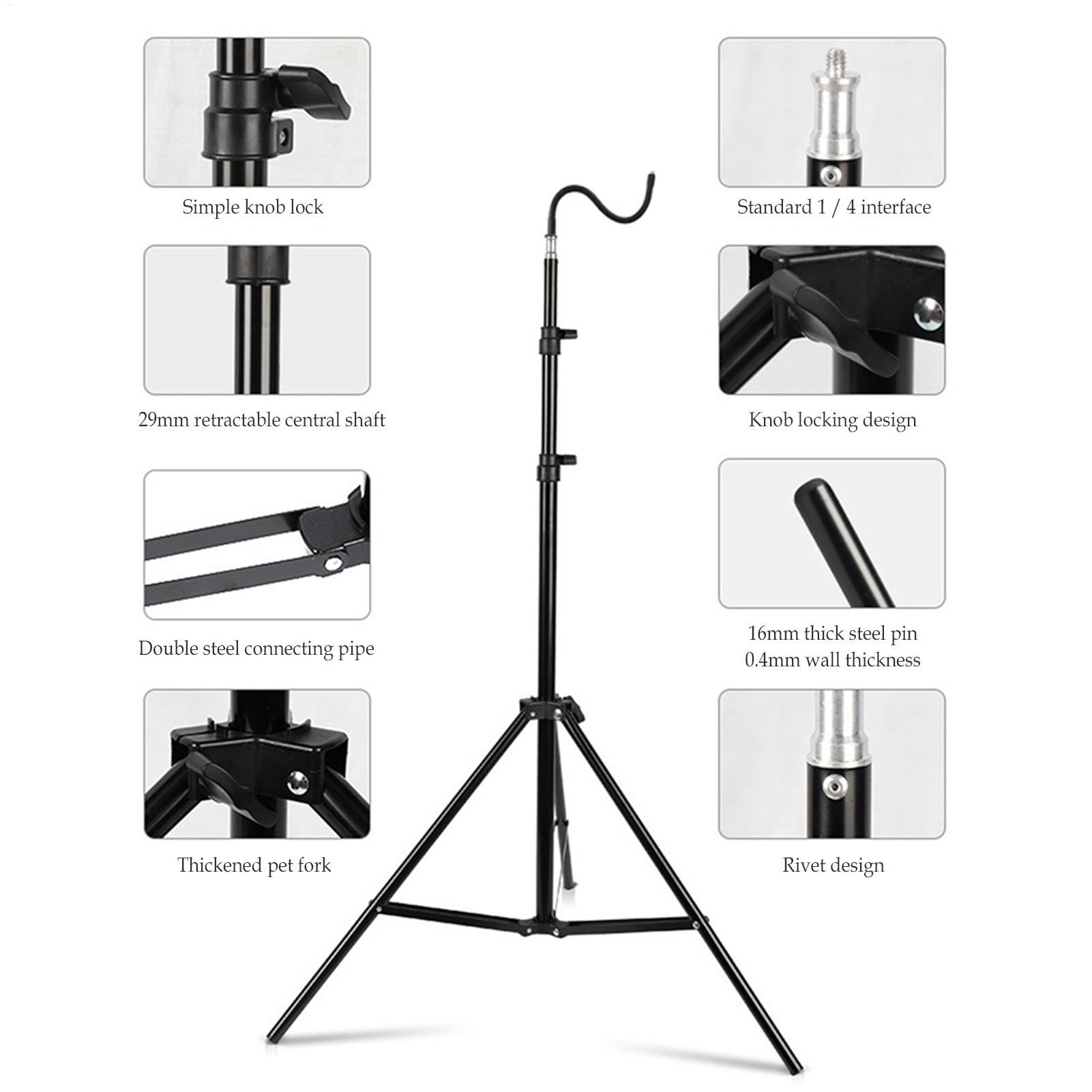 2m Stand Lampu Camping Lipat T - Camping Cooking Tripod ulasan dan harga