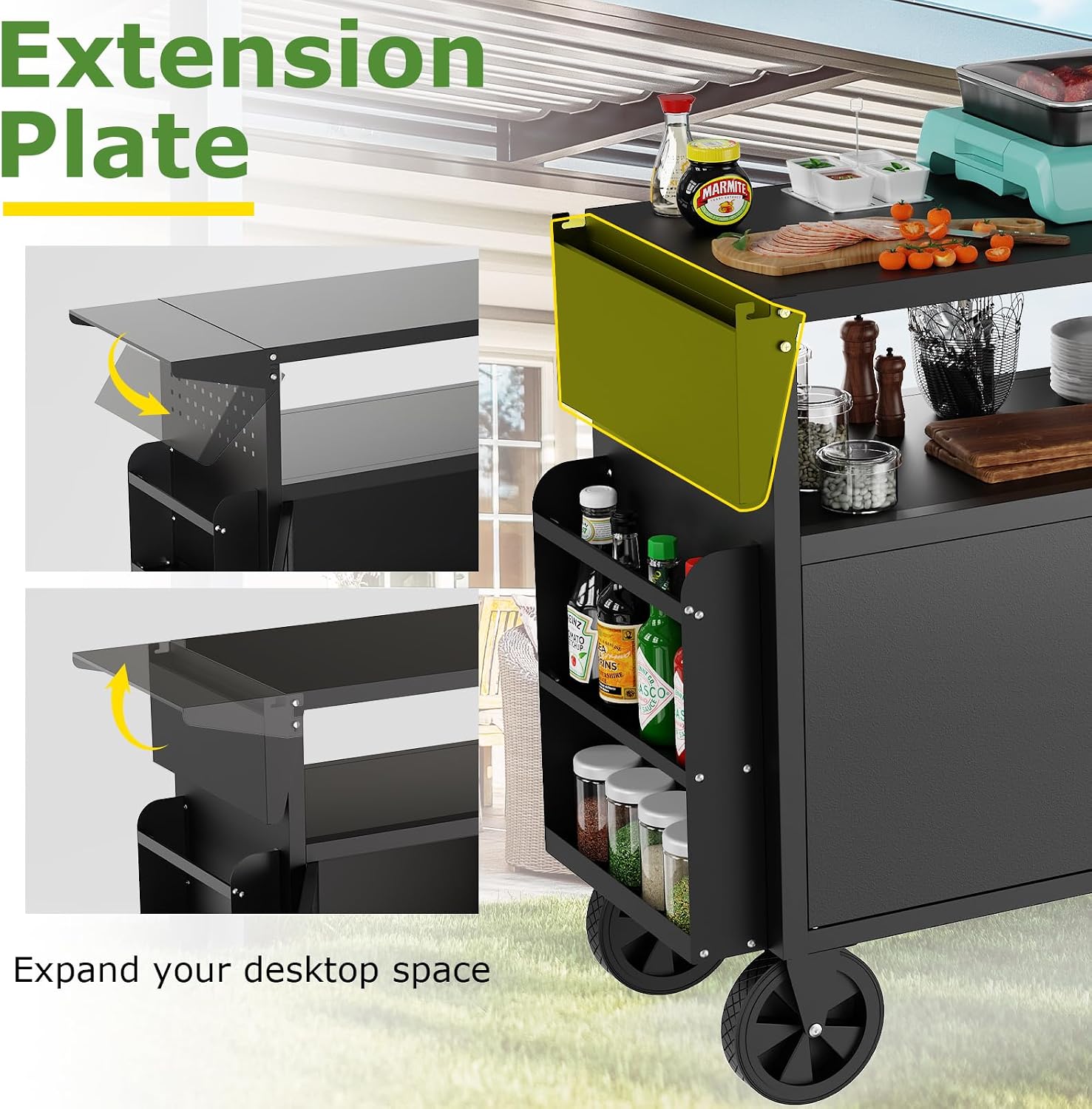 Meja Panggangan Luar Ruangan d - Camping Cooking Area ulasan dan harga