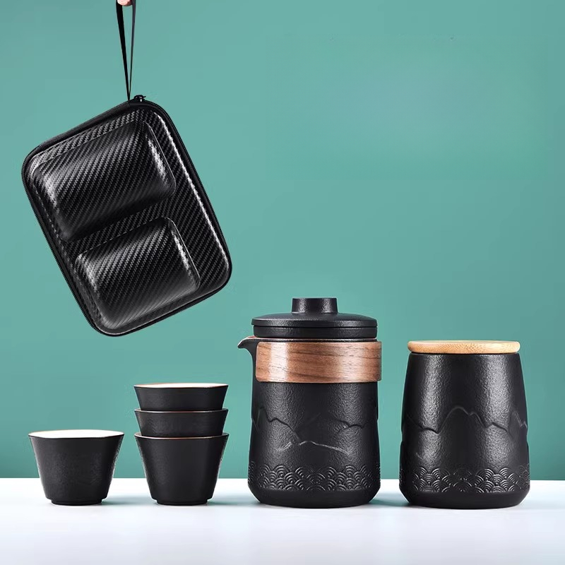 Set Teh Perjalanan Portabel Sa - Camping Cooking Accessories ulasan dan harga