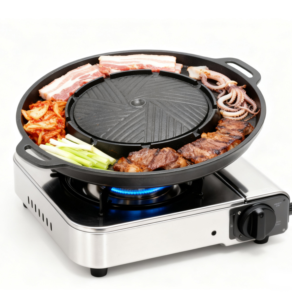 Wajan Panggang BBQ Korea KOSUN - Camping Cooking Portable ulasan dan harga