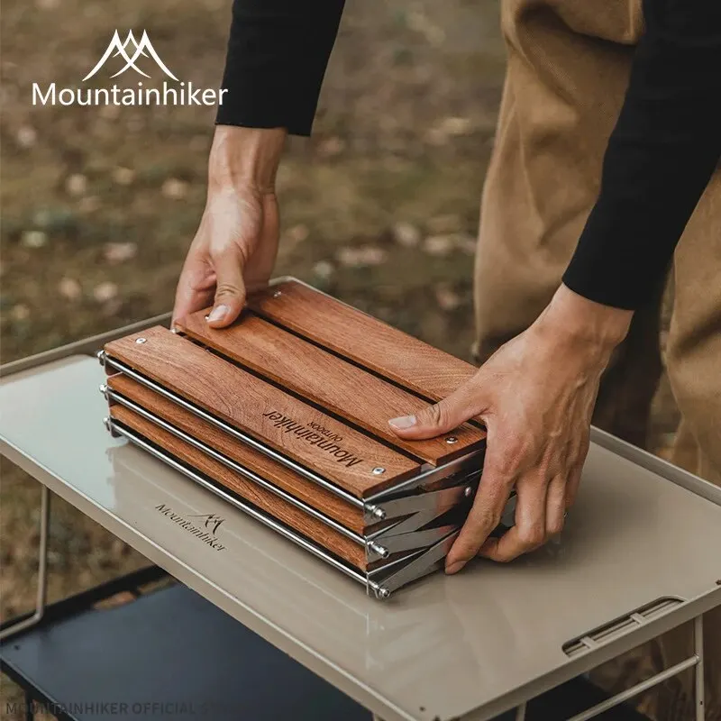 MOUNTAINHIKER Upgrade Rak Camp - Camping Cooking Table Foldable ulasan dan harga