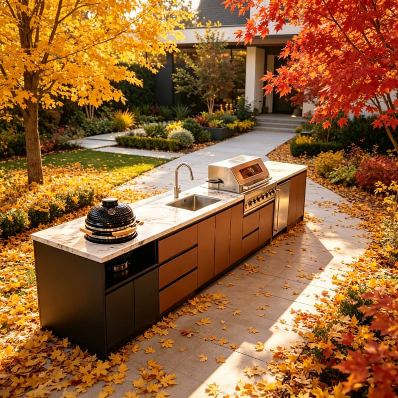 Meja Lipat Dapur Luar Ruangan  - Camping Cooking Table With Storage ulasan dan harga
