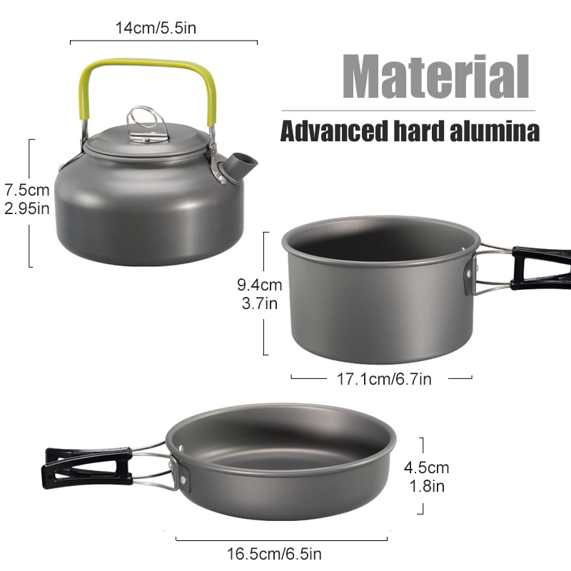 WESTTUNE Peralatan Masak Berke - Camping Cooking Tool Set ulasan dan harga