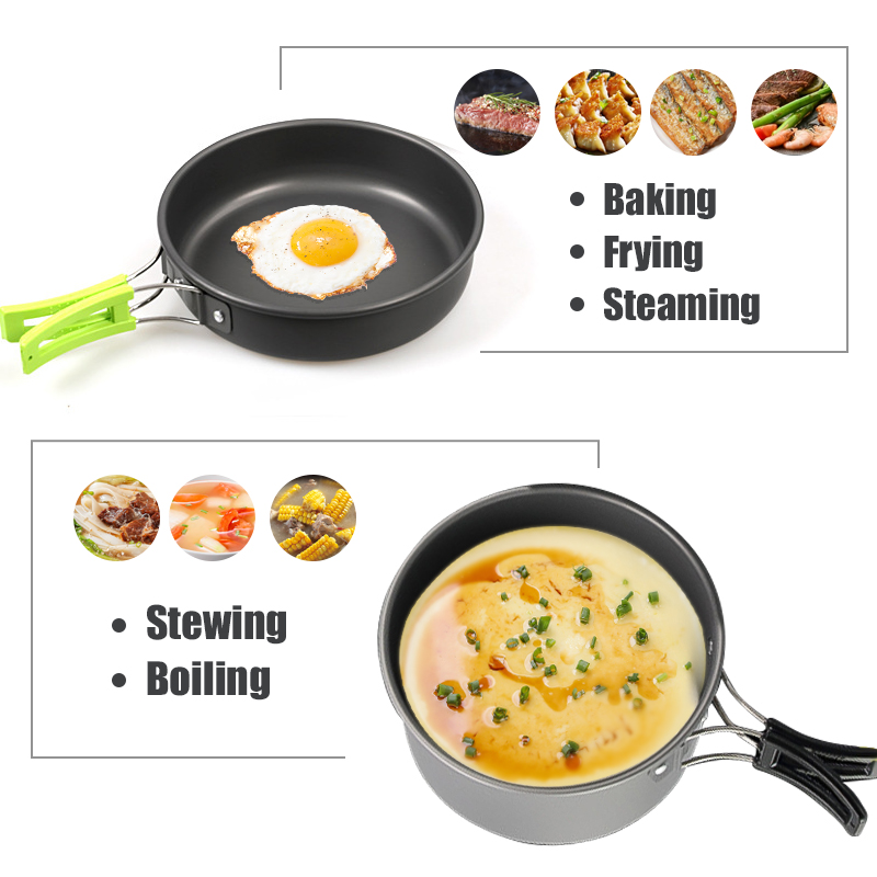 WESTTUNE Peralatan Masak Berke - Camping Cooking Tool Set ulasan dan harga