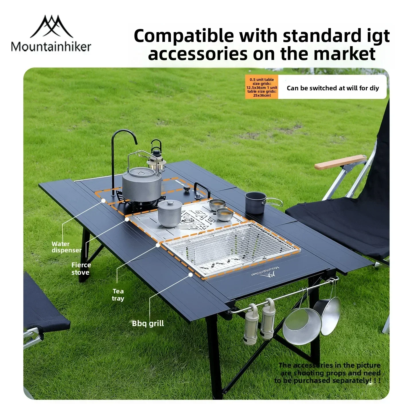 Meja Lipat IGT untuk Berkemah, - Camping Cooking Options ulasan dan harga