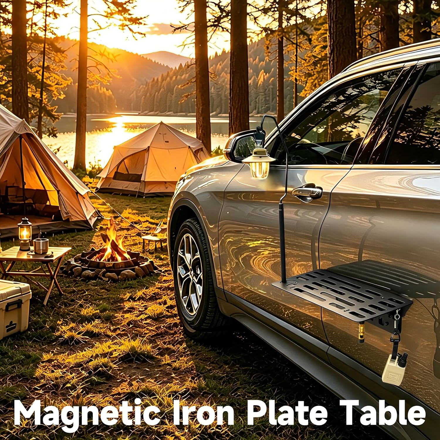 Meja Samping Mobil Lipat Magne - Camping Cooking Table Foldable ulasan dan harga