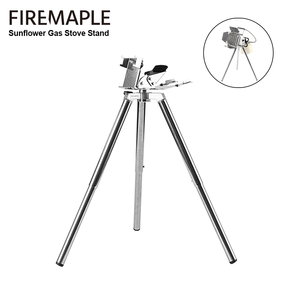 Dudukan Kompor Gas Bunga Matah - Camping Cooking Tripod ulasan dan harga
