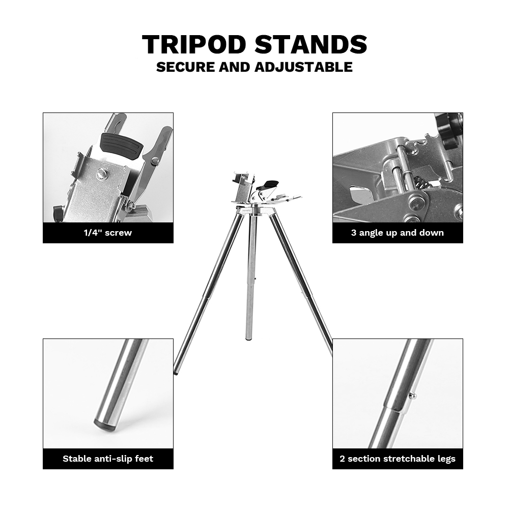 Dudukan Kompor Gas Bunga Matah - Camping Cooking Tripod ulasan dan harga