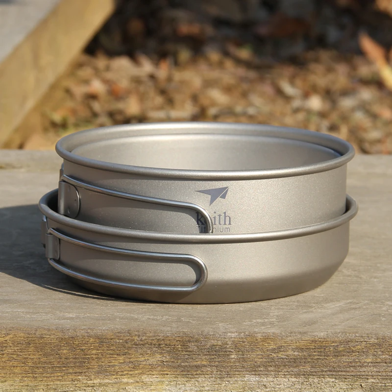Keith Set panci masak Titanium - Camping Cooking Tool Set ulasan dan harga