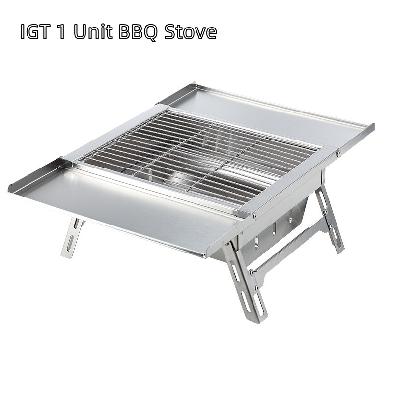 SmiloDon IGT Kompor BBQ 1 Unit - Camping Cooking Table Foldable ulasan dan harga