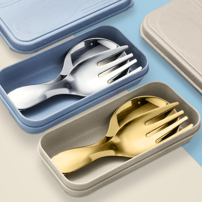 Set Peralatan Makan Baja Tahan - Camping Cooking Portable ulasan dan harga