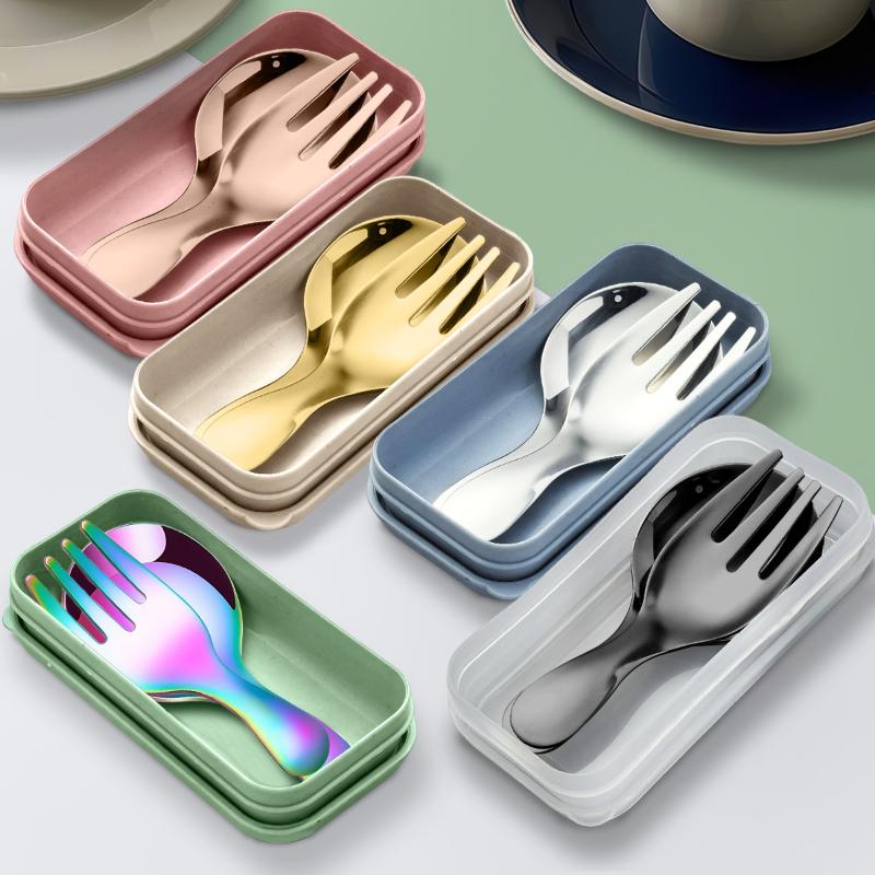 Set Peralatan Makan Baja Tahan - Camping Cooking Portable ulasan dan harga