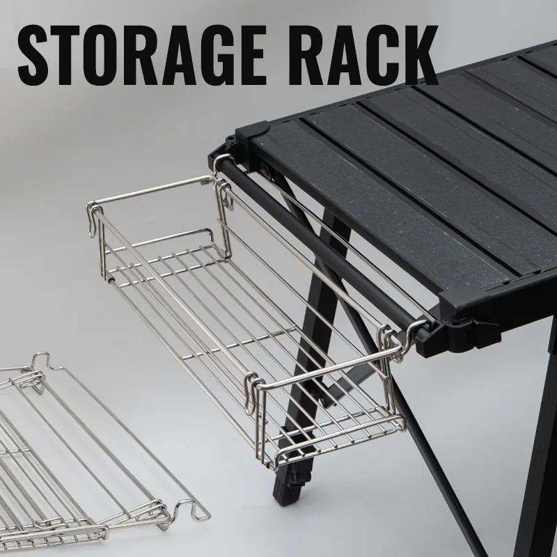 Rak Penyimpanan Samping Meja I - Camping Cooking Table With Storage ulasan dan harga