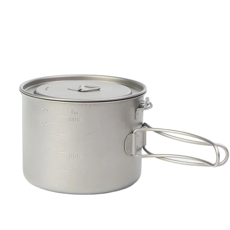 Panci masak Titanium piknik lu - Camping Cooking Tool Set ulasan dan harga