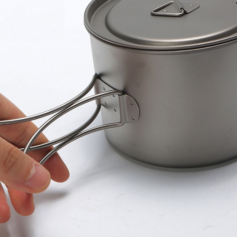 Panci masak Titanium piknik lu - Camping Cooking Tool Set ulasan dan harga
