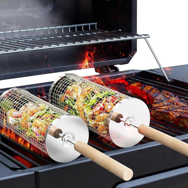 Keranjang Panggangan BBQ Baja  - Camping Cooking Area ulasan dan harga