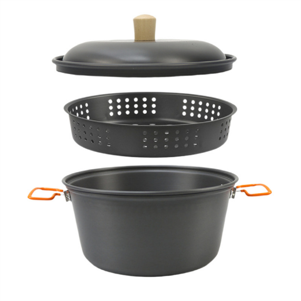 Set Panci Masak Luar Ruangan A - Camping Cooking Area ulasan dan harga