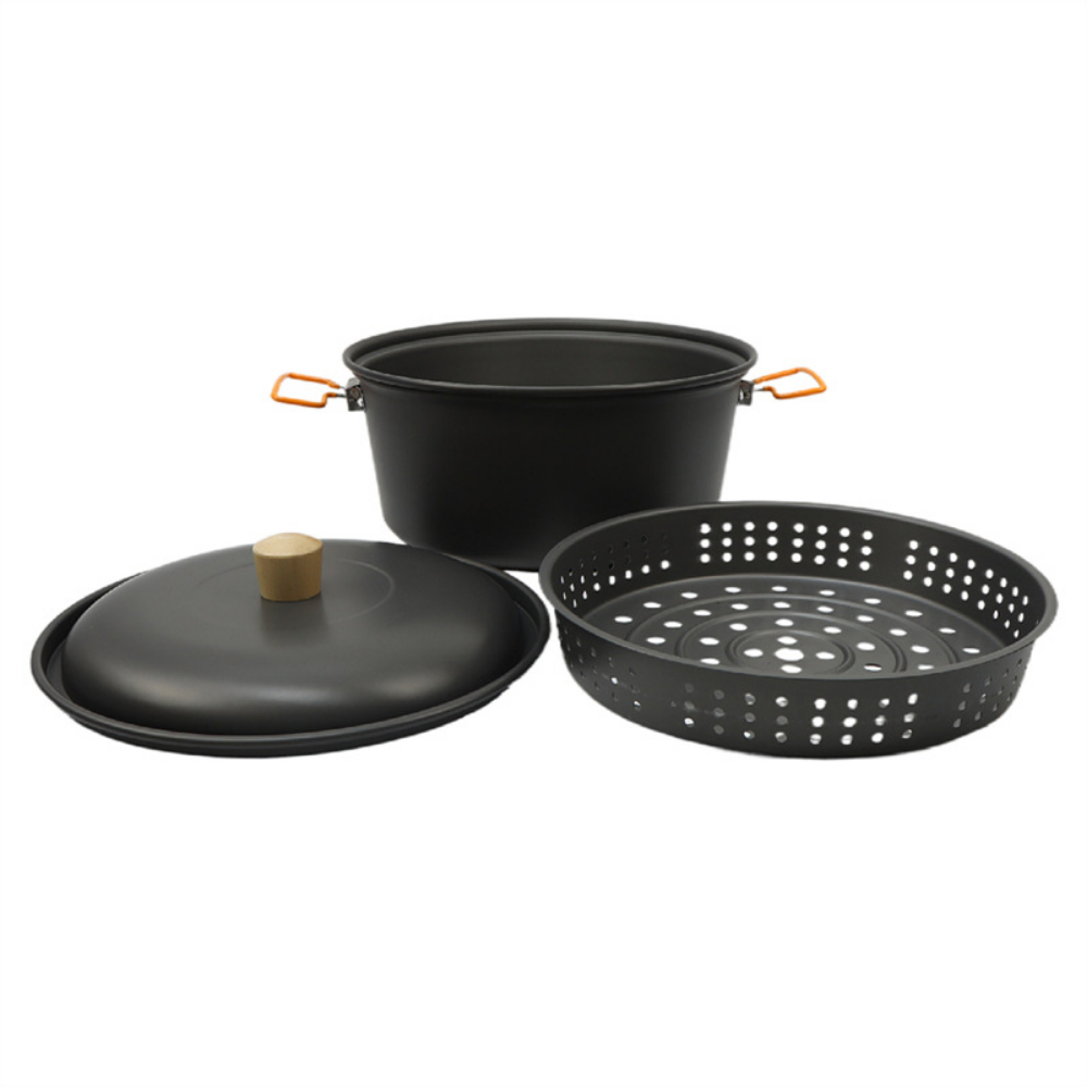 Set Panci Masak Luar Ruangan A - Camping Cooking Area ulasan dan harga