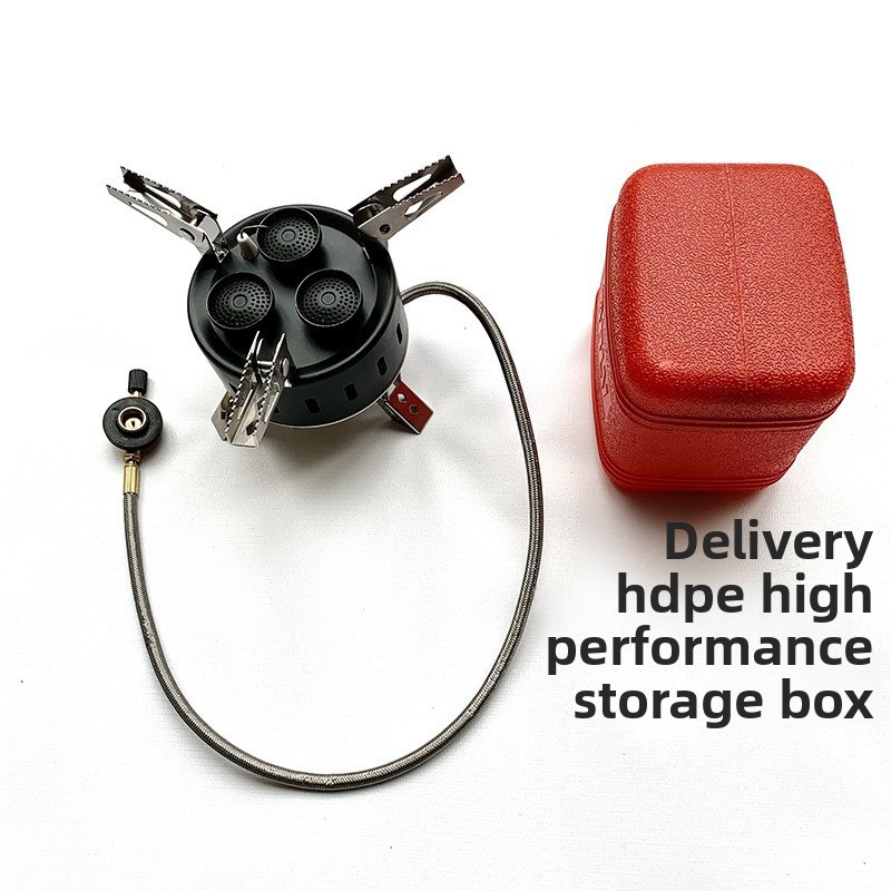 Kompor Gas Butana Portabel 3 T - Camping Cooking Gas Stove Portable Tool ulasan dan harga