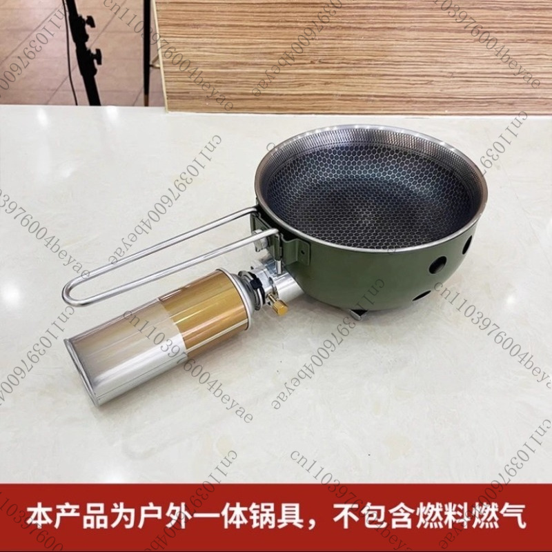 Kompor Gas Camping dengan Panc - Camping Cooking Gas Stove Portable Tool ulasan dan harga