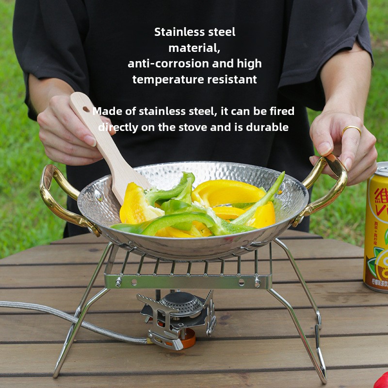 Penyangga Kompor Luar Ruangan  - Camping Cooking Tripod ulasan dan harga