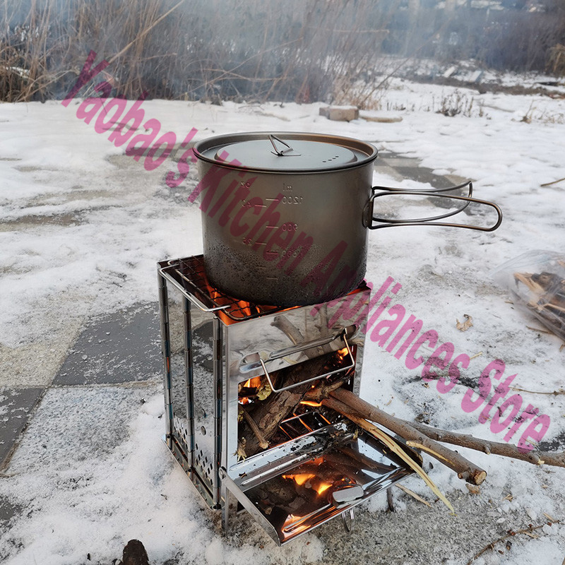 Kompor Kayu Peralatan Berkemah - Camping Cooking Portable ulasan dan harga