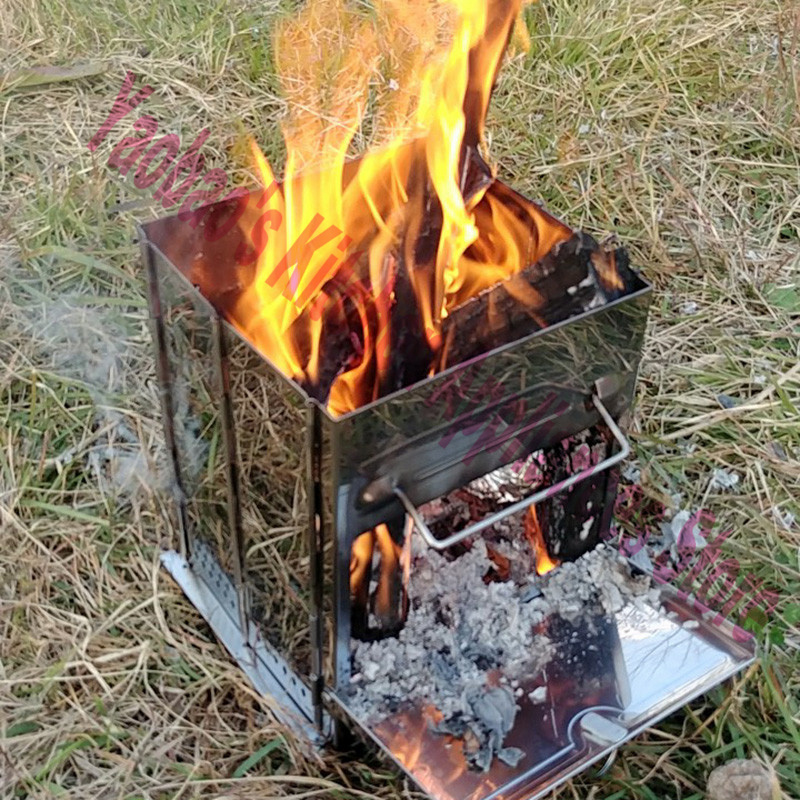 Kompor Kayu Peralatan Berkemah - Camping Cooking Portable ulasan dan harga
