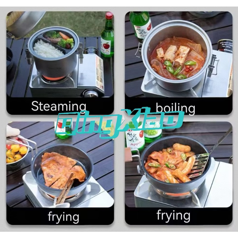 Panci Masak Camping Multifungs - Camping Cooking Portable ulasan dan harga
