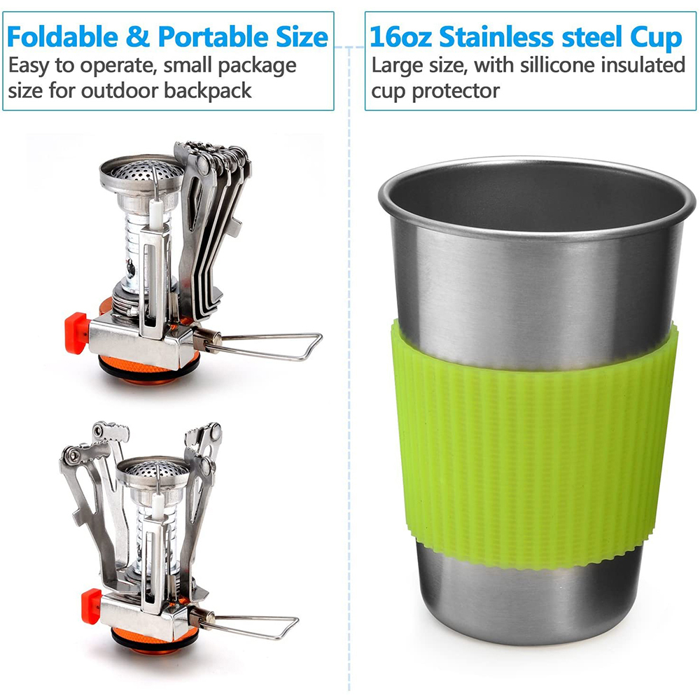Set Peralatan Memasak untuk Be - Camping Cooking Options ulasan dan harga