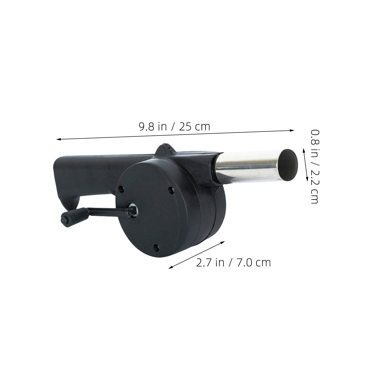 Kipas BBQ Manual dengan Engkol - Camping Cooking Portable ulasan dan harga