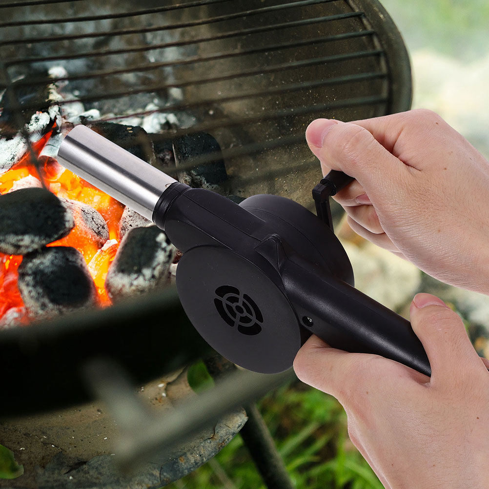 Kipas BBQ Manual dengan Engkol - Camping Cooking Portable ulasan dan harga