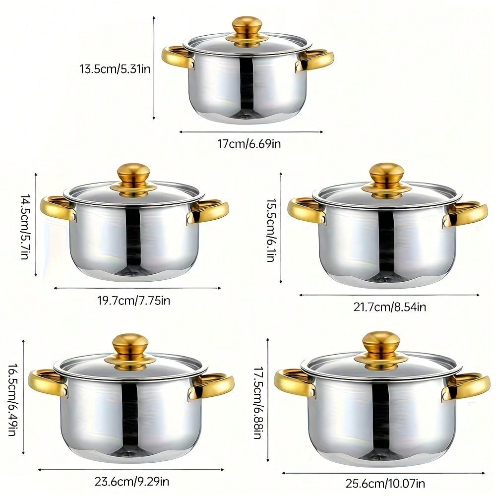Set Panci Stainless Steel Mode - Camping Cooking Tool Set ulasan dan harga