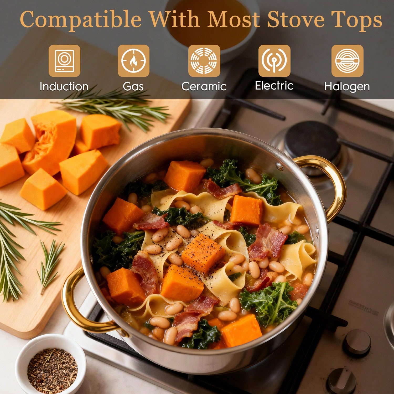 Set Panci Stainless Steel Mode - Camping Cooking Tool Set ulasan dan harga