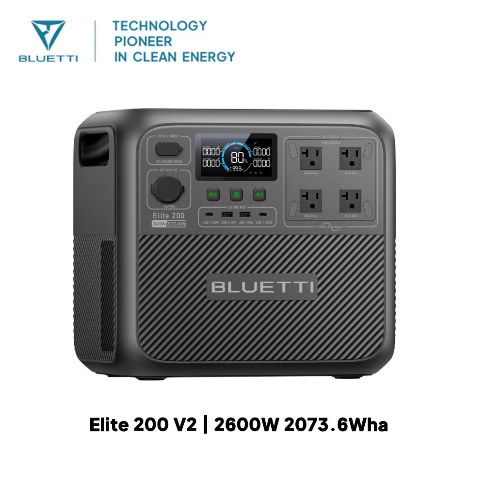 【Renew】BLUETTI Elite 200 V2 St - Camping Cooking Box ulasan dan harga