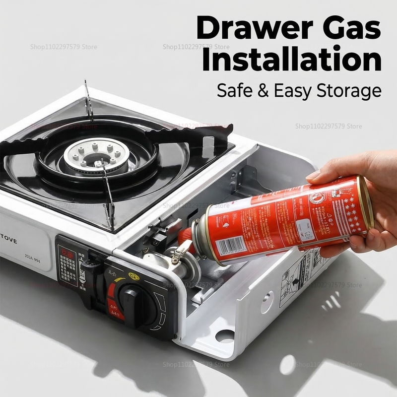 Kompor Gas Berkemah Kompor Lua - Camping Cooking Gas Stove Portable Tool ulasan dan harga