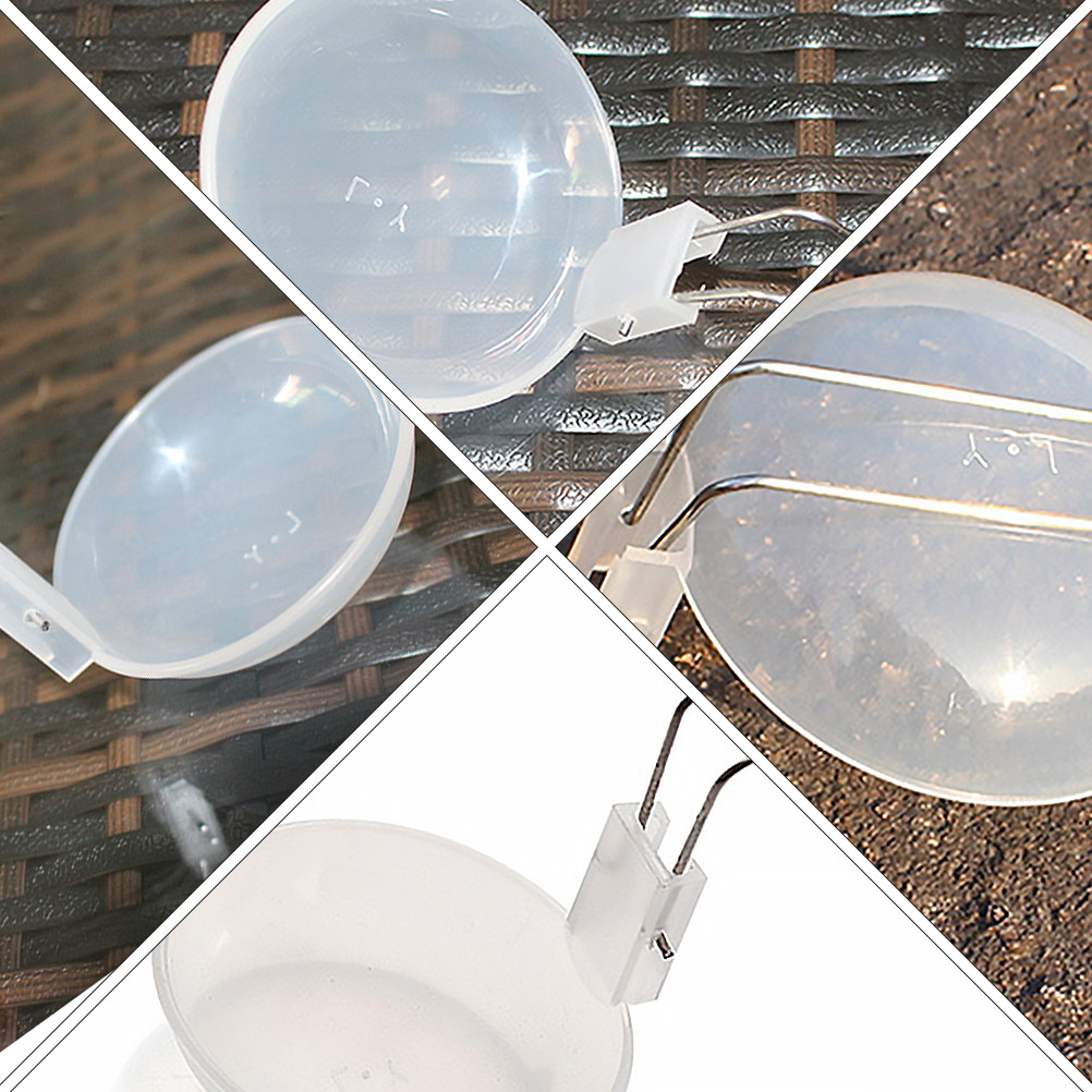4Pcs Sendok Sup Lipat Portabel - Camping Cooking Portable ulasan dan harga