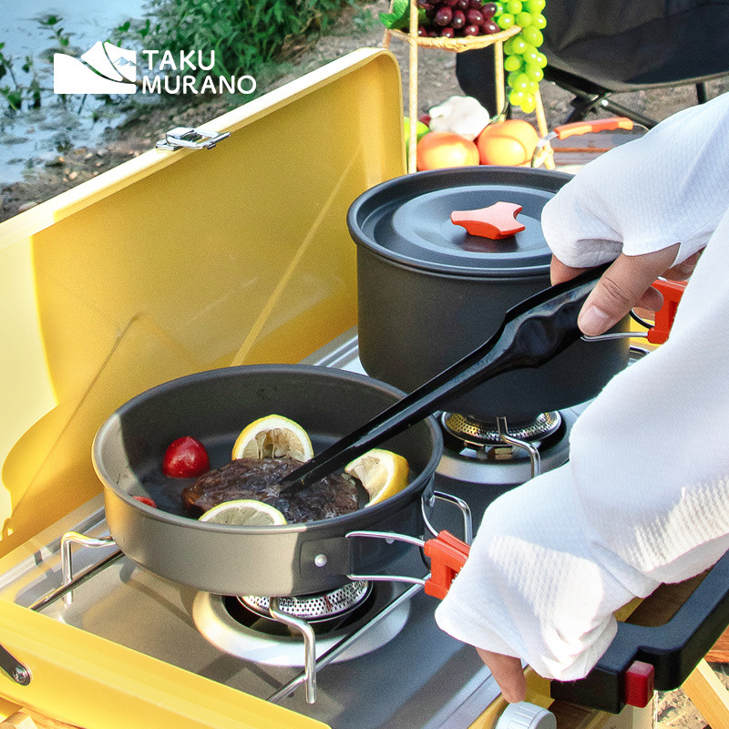 Set Peralatan Masak Camping, P - Camping Cooking Table With Storage ulasan dan harga