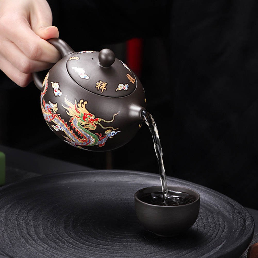 135-350ml Dragon Teapot Chines - Camping Cooking Accessories ulasan dan harga