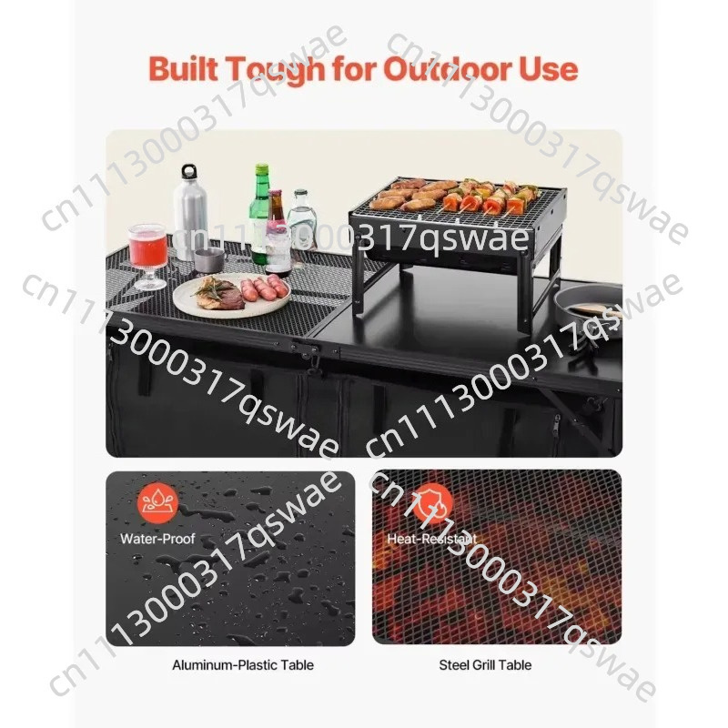 Meja Makan Dapur Camping denga - Camping Cooking Options ulasan dan harga