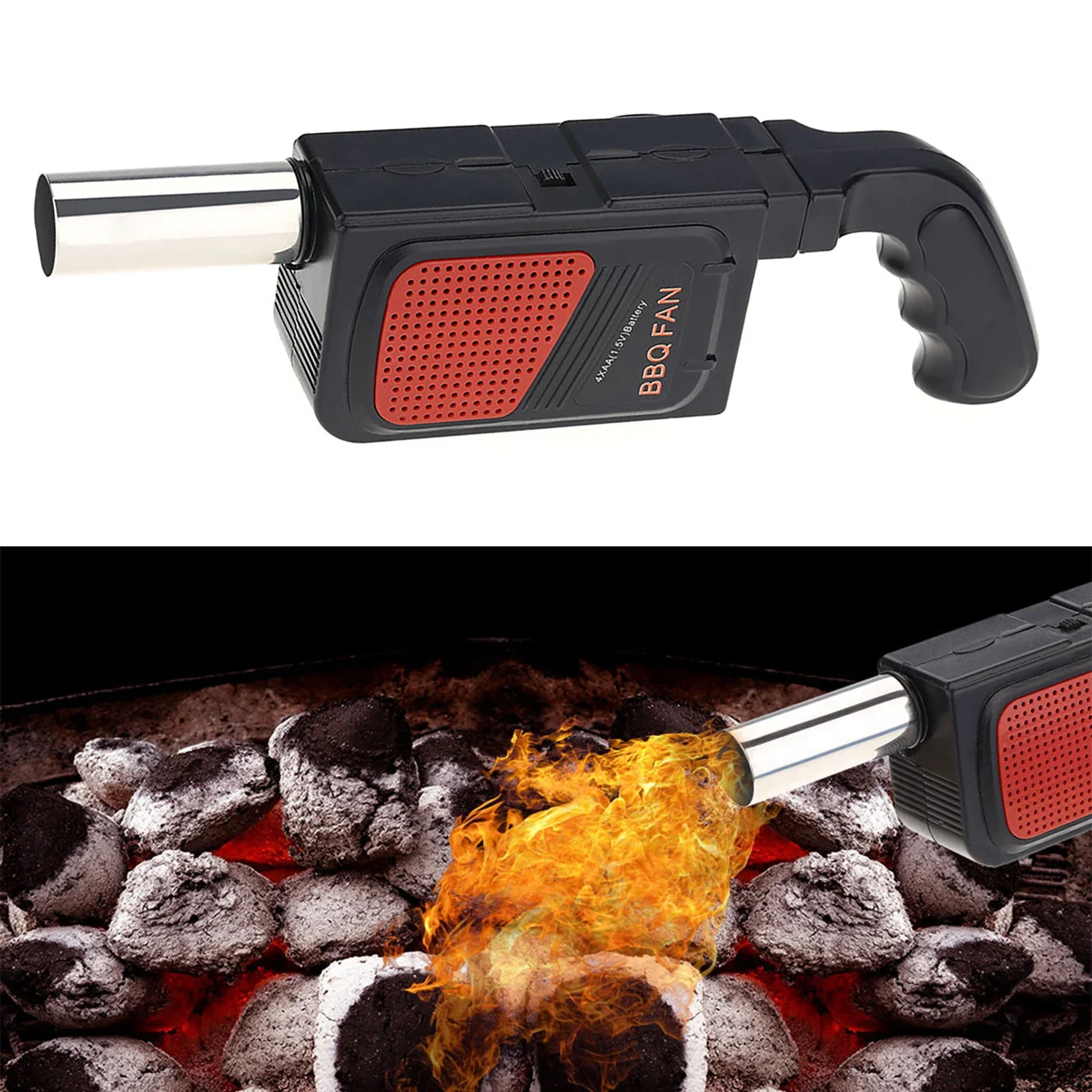 Kipas BBQ Elektrik Genggam Por - Camping Cooking Portable ulasan dan harga